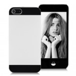 Чехол для iPhone 5 / 5S Double (черно-белый)
