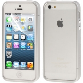 Чехол-бампер с пленкой для iPhone 5 / 5S (белый)